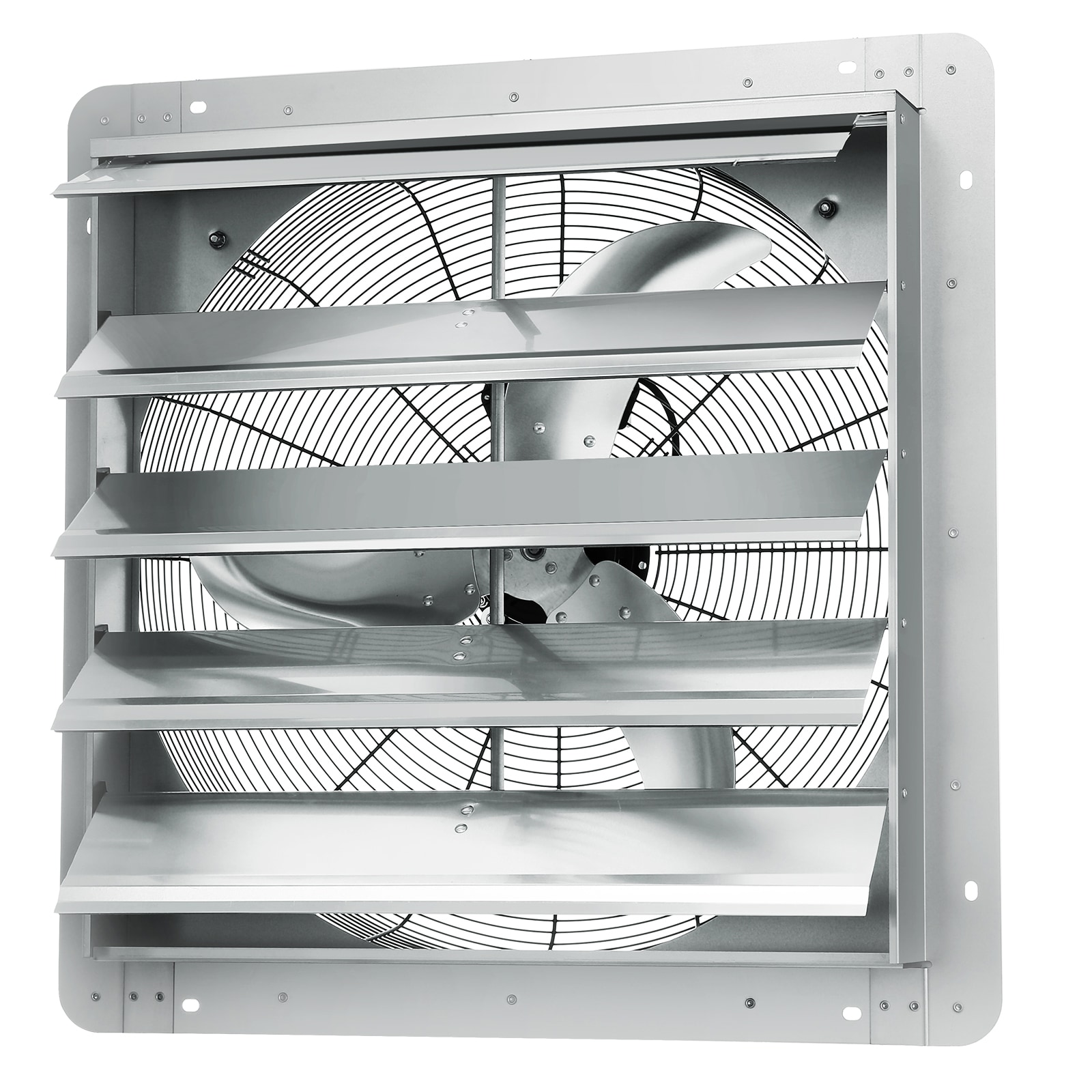 Shutter Exhaust Fan High-speed Wall Mounted Ventilator For Sheds_voghion.com